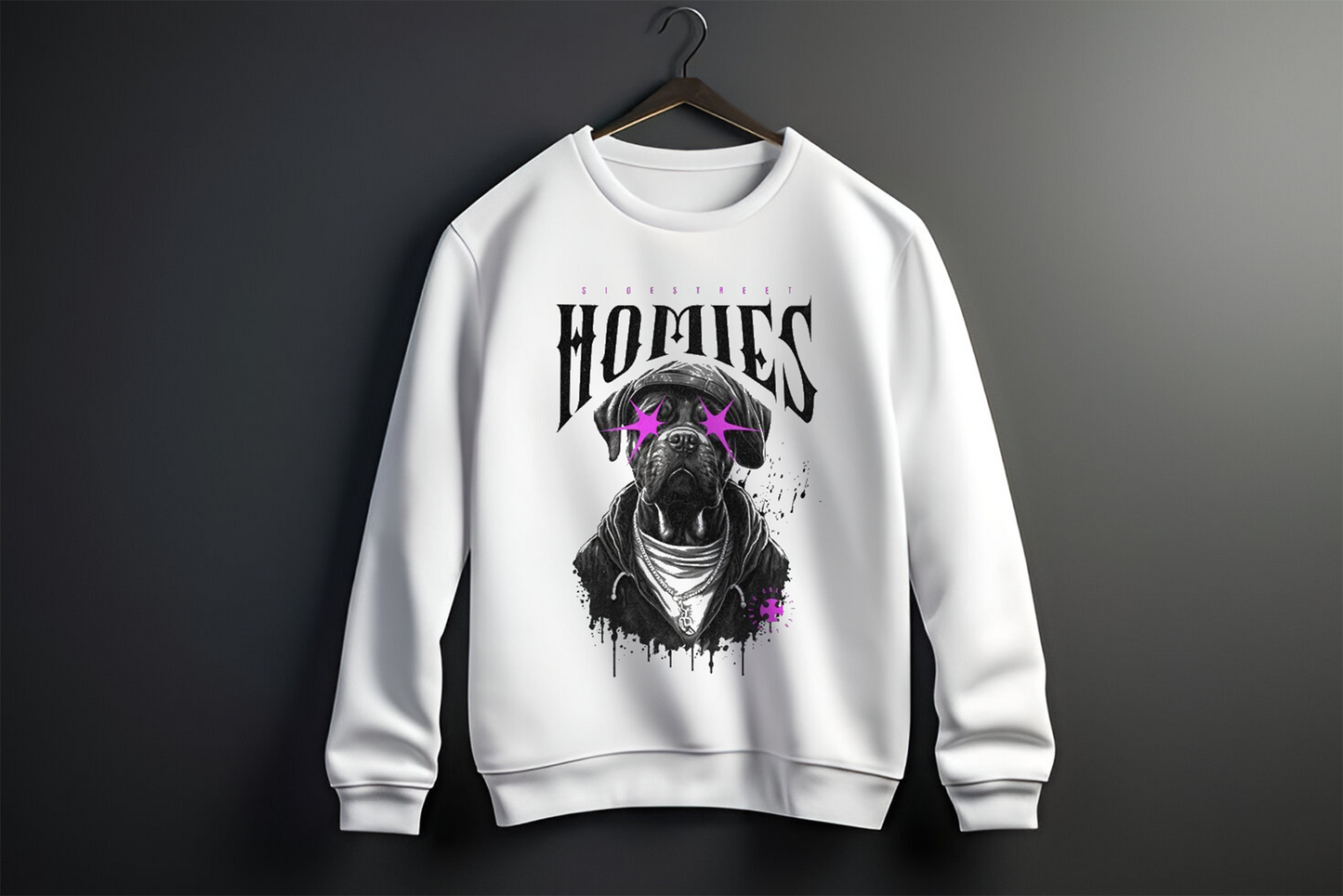 Homies Printed Sweatshirt